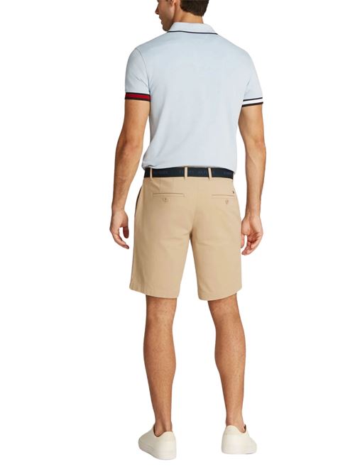 Short uomo beige in twill Tommy Hilfiger | MW0MW24874RBT